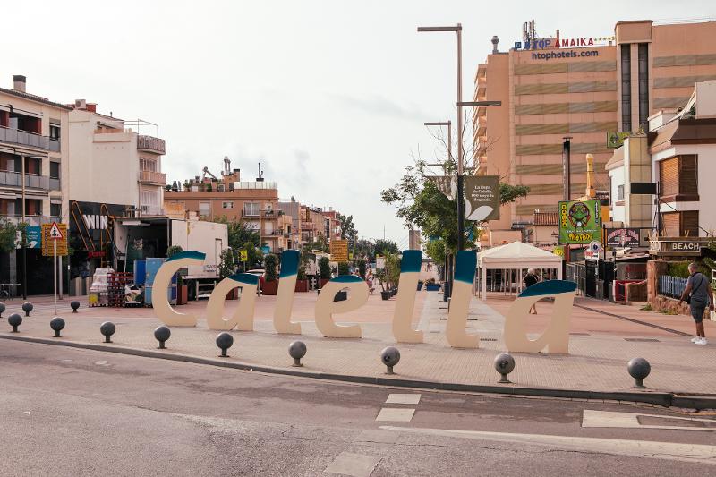 Calella tijdens de jongerenreis