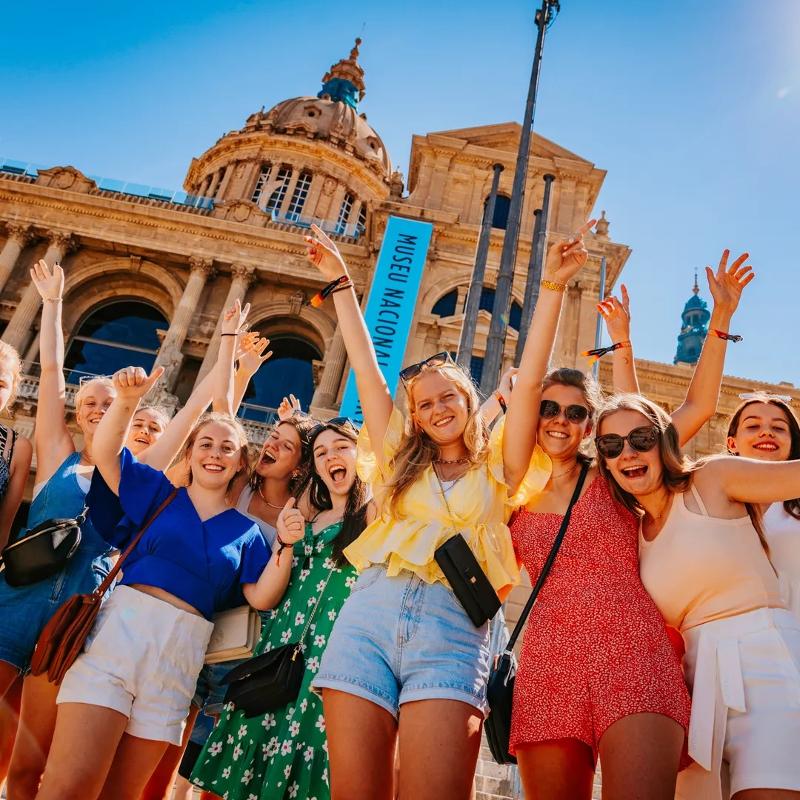 Verken Barcelona tijdens je jongerenreis in Malgrat de Mar De Sagrada Família in Barcelona tijdens de jongerenreis in Malgrat de Mar