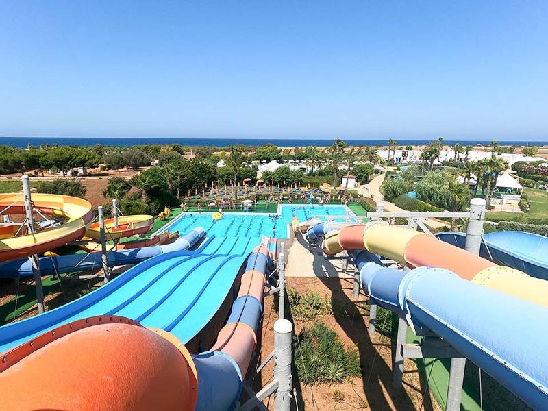 Waterpark tijdens de taalreizen Italië