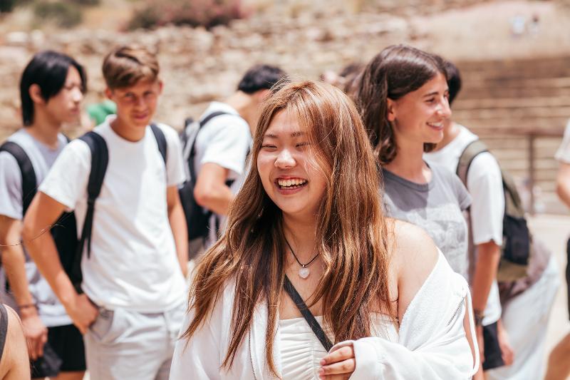 Internationale deelneemster van taalcursus Spaans zomervakantie