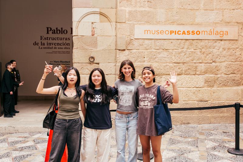 museum excursie tijdens een Spaanse taalcursus Spanje