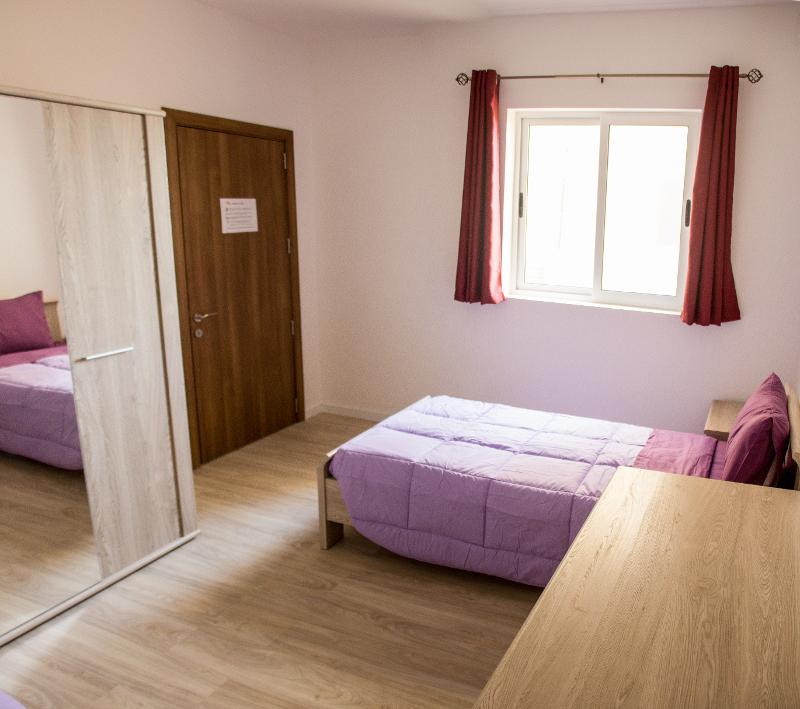 Slaapkamer tijdens taalreis Malta Slaapkamer tijdens taalreis Malta