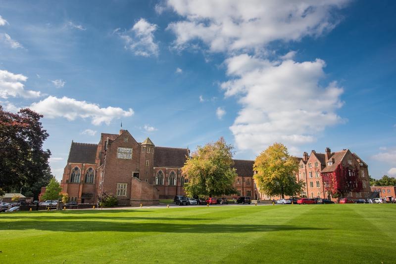 Een gebouw tijdens de taalvakantie Engels