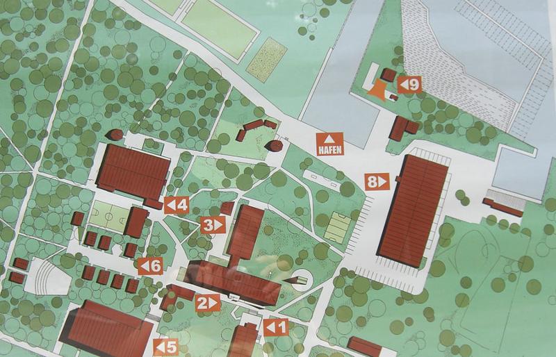 plattegrond tijdens natuurkamp