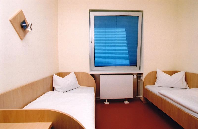 Slaapkamer voor twee tijdens natuurkamp