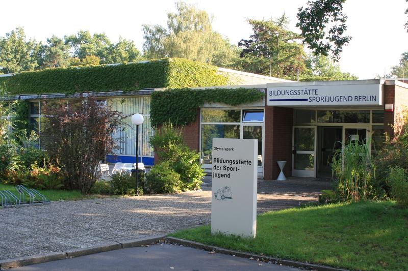 Sporthal tijdens natuurkamp