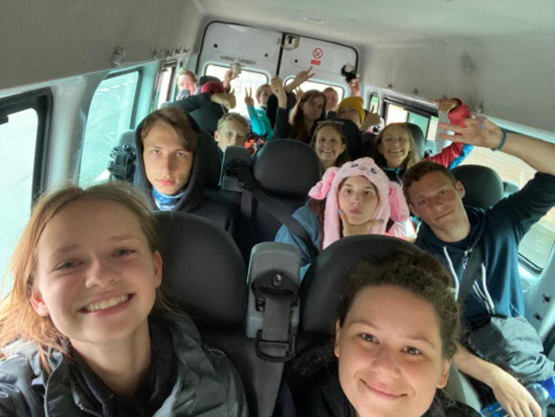 Reizen met de bus op groepsreis Ierland