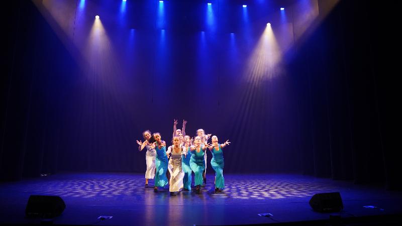 Hoofdfoto tijdens het musicalkamp