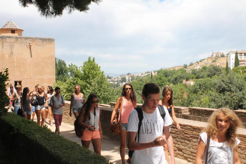 Een excursie maken op Spaanse taalcursus Spanje