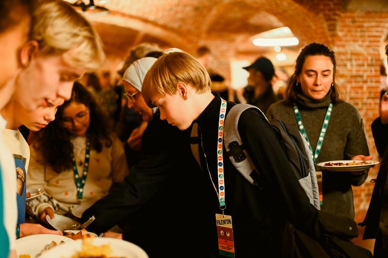 Een groep kinderen tijdens een taalvakantie Engels