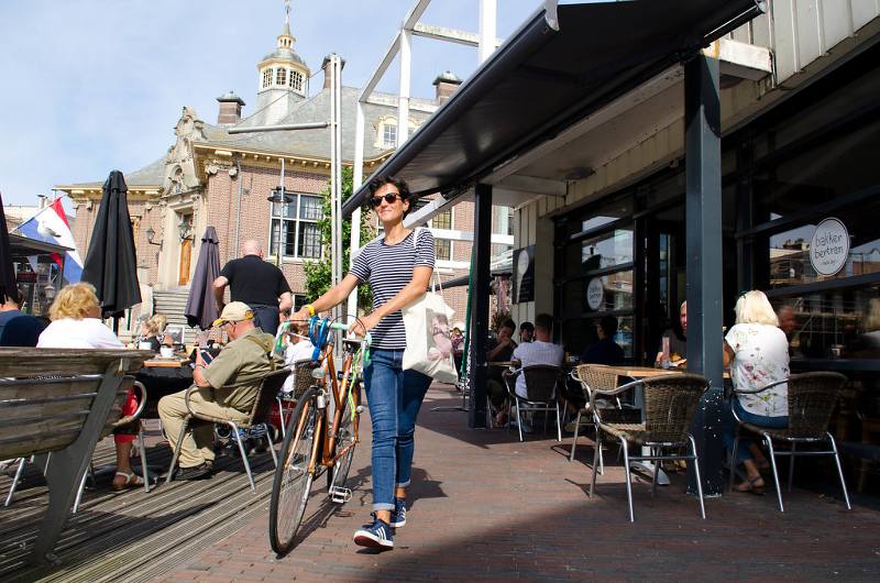 De binnenstad van Zandvoort