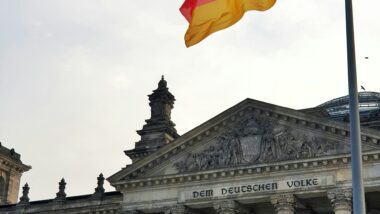 Duitse vlag, vergoeding voor stage in het buitenland