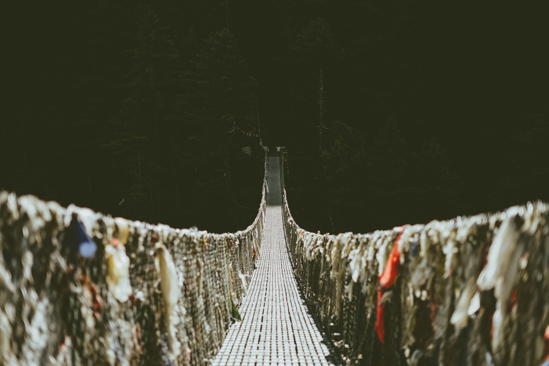 Namche Bazar brug in Nepal als symbool voor het beginnen van je carrière bij Juvigo.