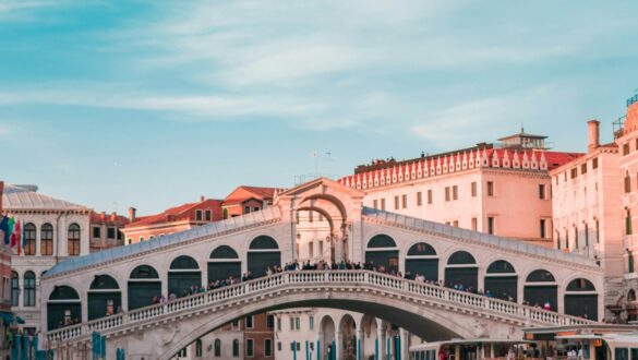 Foto van Italiaanse stad - italiaans leren