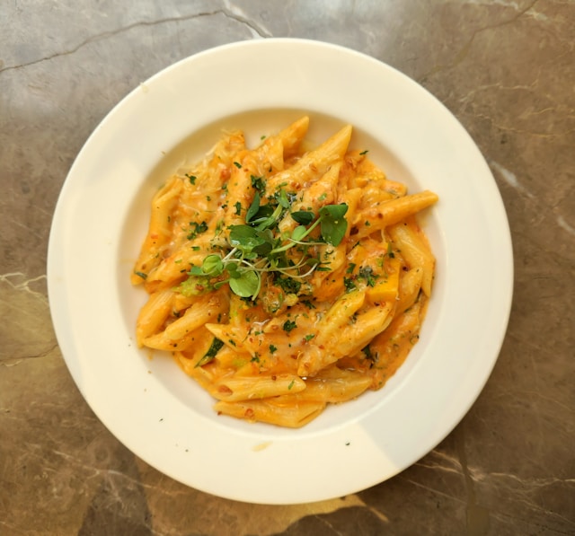 pasta kun je eten tijdens de wintersport in Italië